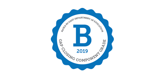 Seal with a large 'B' for Gap Closing Component Grade.